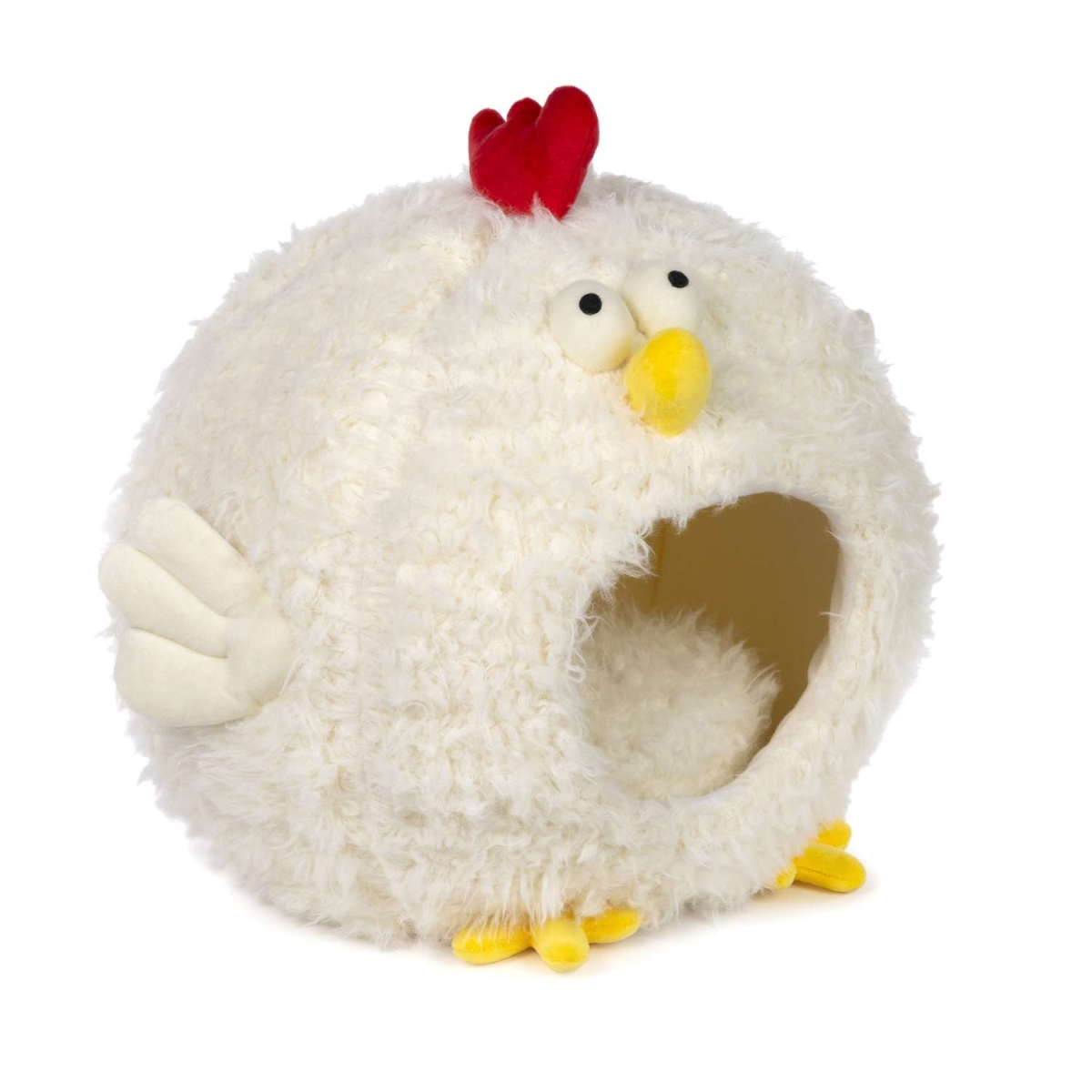 Picture of Prevue Pet 7600 Comfy Chicken Hideaway Cat Bed&#44; White