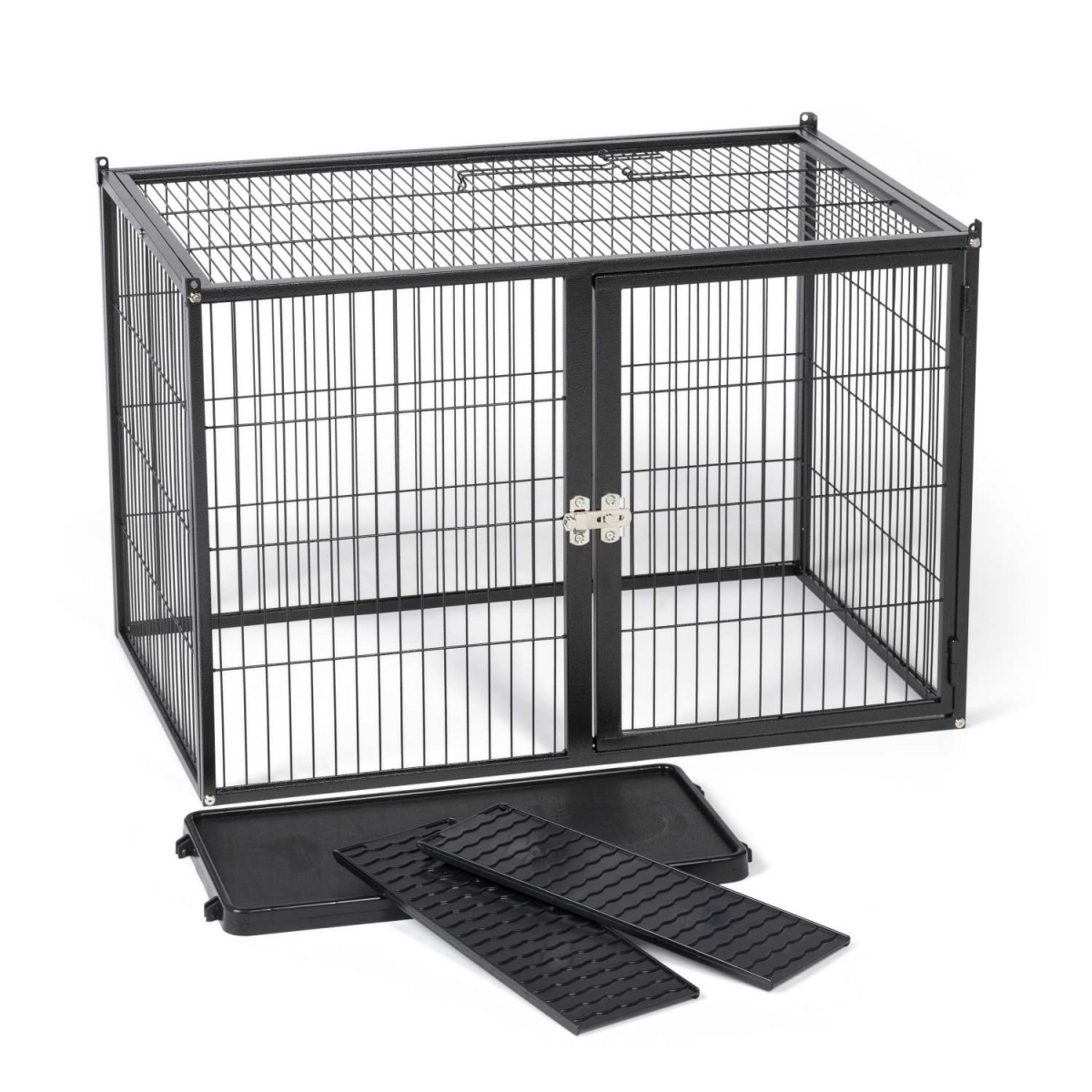 Picture of Prevue Pet 58500 Ferret Stack Add-On Cage Set&#44; Black