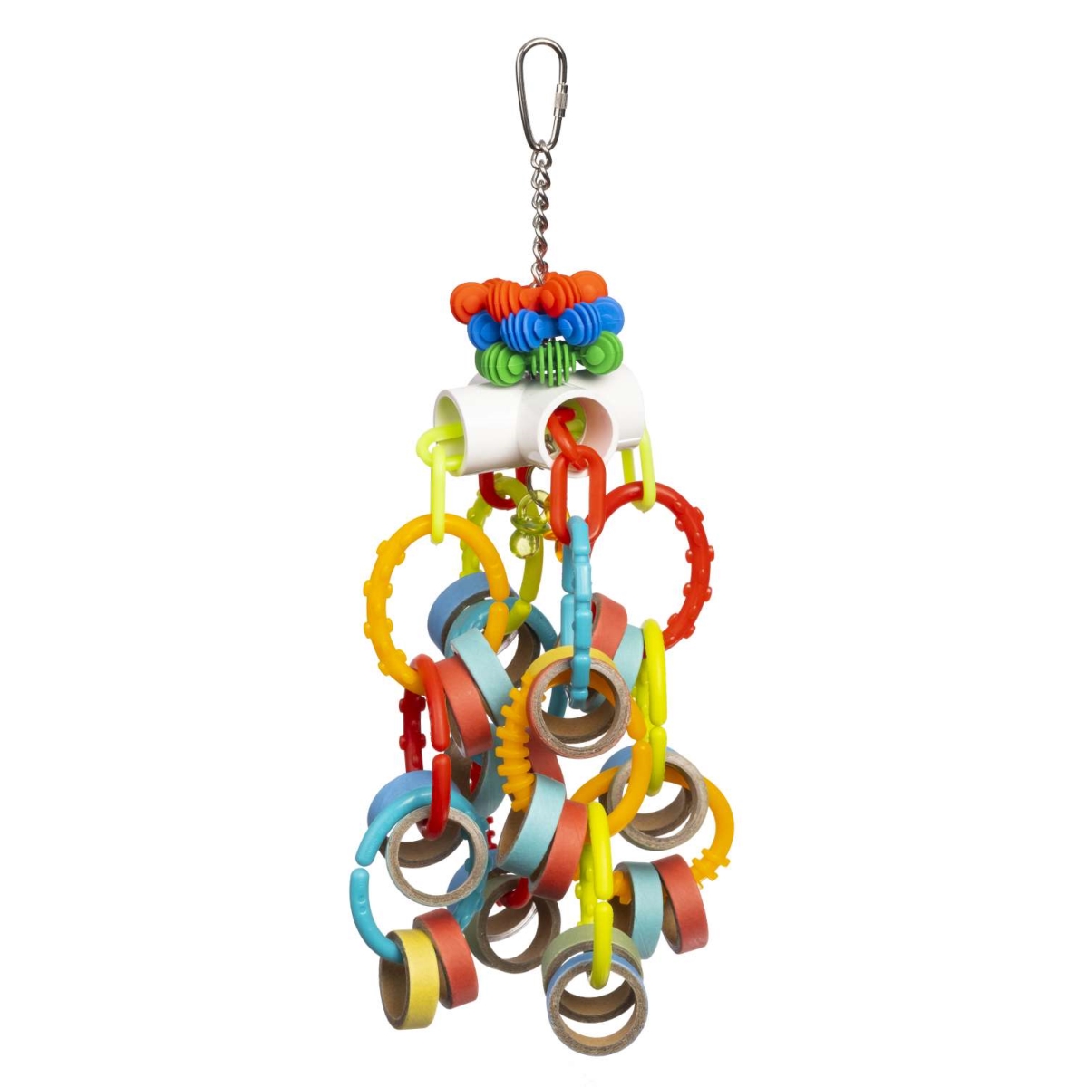 Picture of Prevue Pet 60252 Loops n Rings - Playfuls Physical & Mental Pet Toy&#44; Multi Color