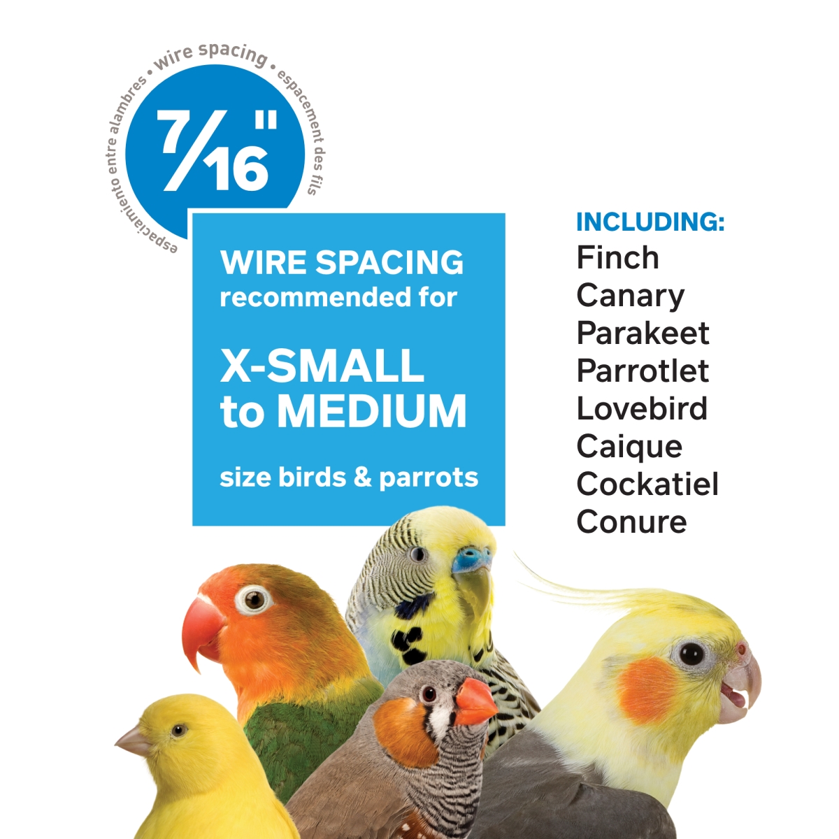 Picture of Prevue Pet Products F037 Charming Aviary Flight Cage Jumbo