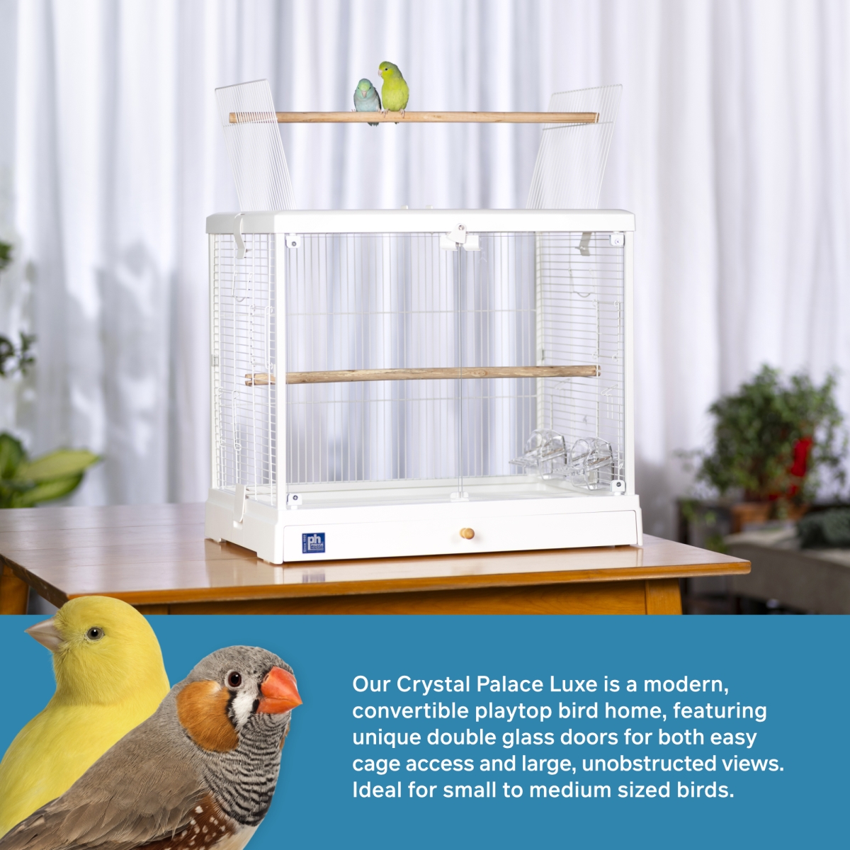 Picture of Prevue Pet Products 224W Crystal Palace Luxe
