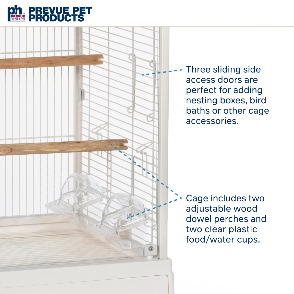 Picture of Prevue Pet Products 224W Crystal Palace Luxe
