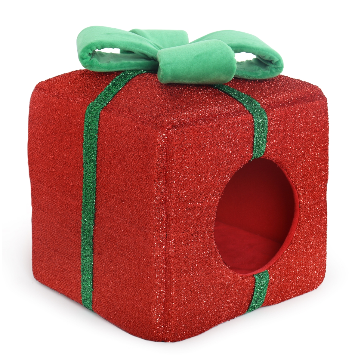 81007 Holiday Gift Hideaway Cat Tree