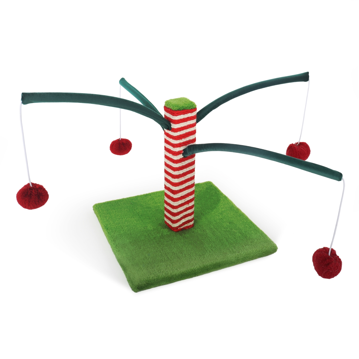81009 Bouncy Elf Cat Scratcher with Toys