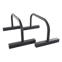 PowerSystems  17lbs Parallettes - Black, Steel