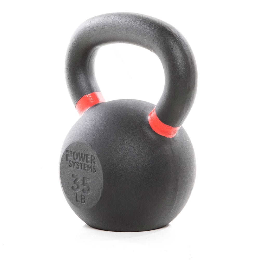 35 lbs Kettlebell Prime, Black & Red