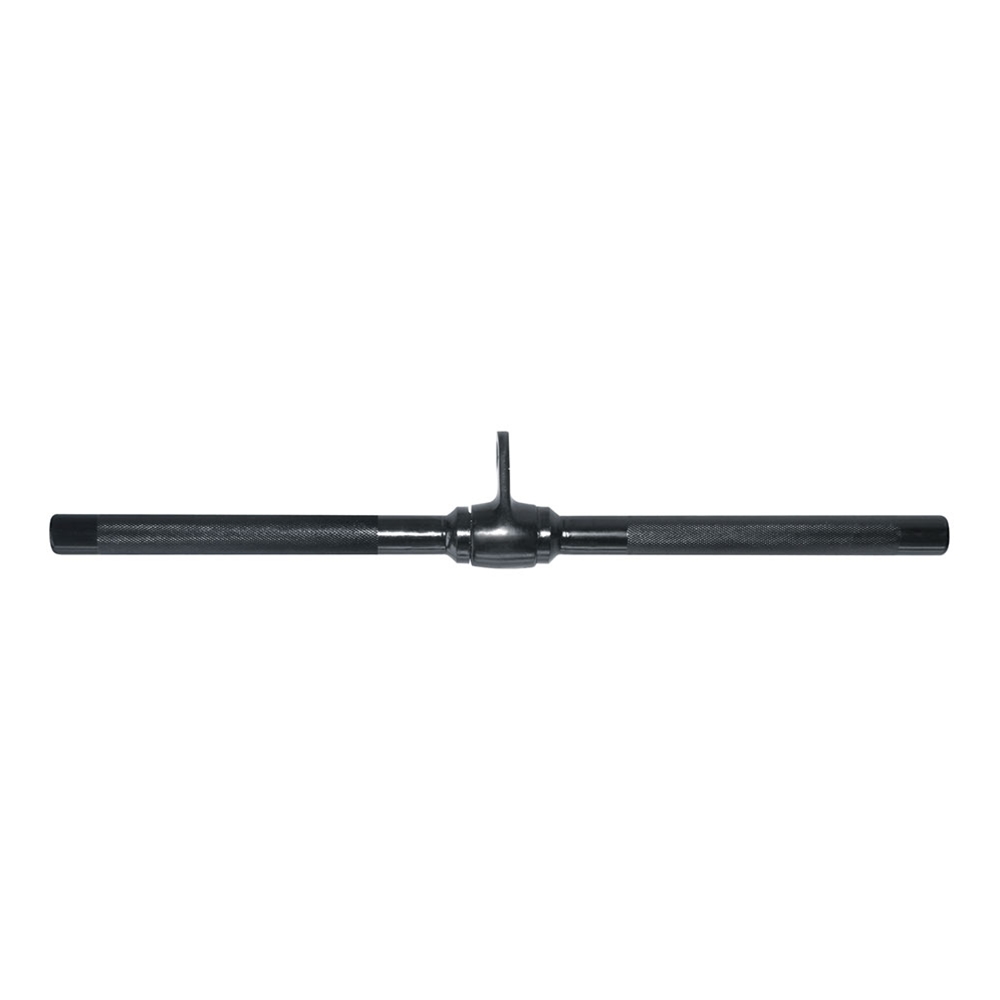 20 in. Black & Chrome Cable Straight Bar
