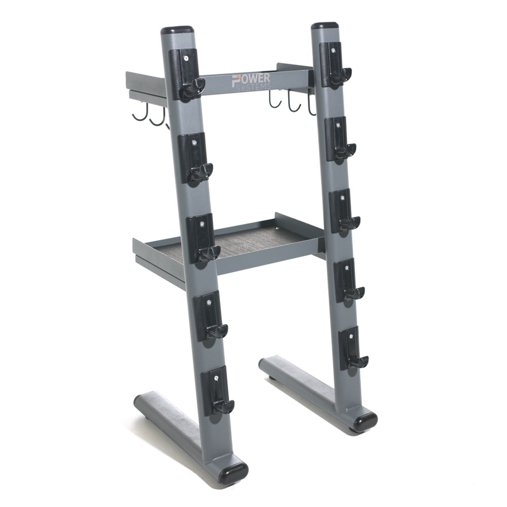 Black Chrome Cable Attachments Bar & Accessory Rack