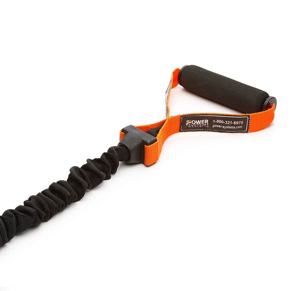 Power Systems  48 in. Power Systems Covered Resistance Tubing, Orange - Extra Light