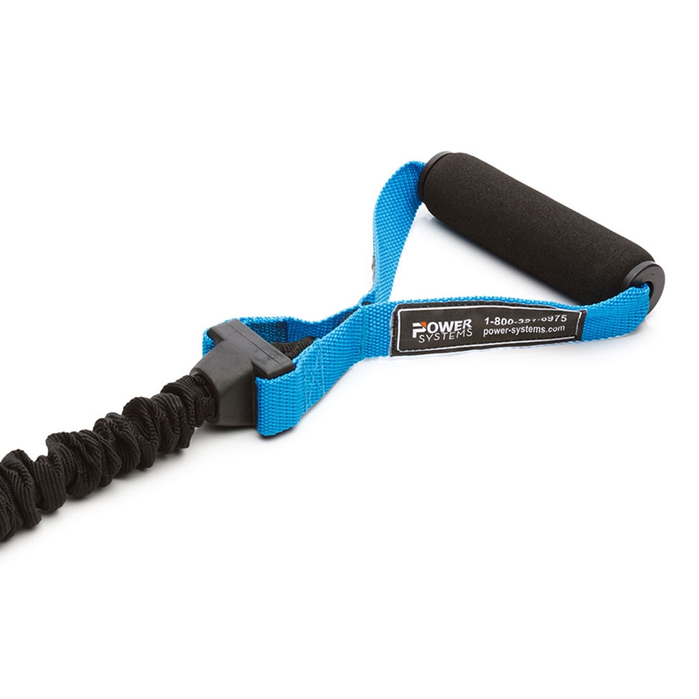 Power Systems  48 in. Power Systems Covered Resistance Tubing, Blue - Heavy