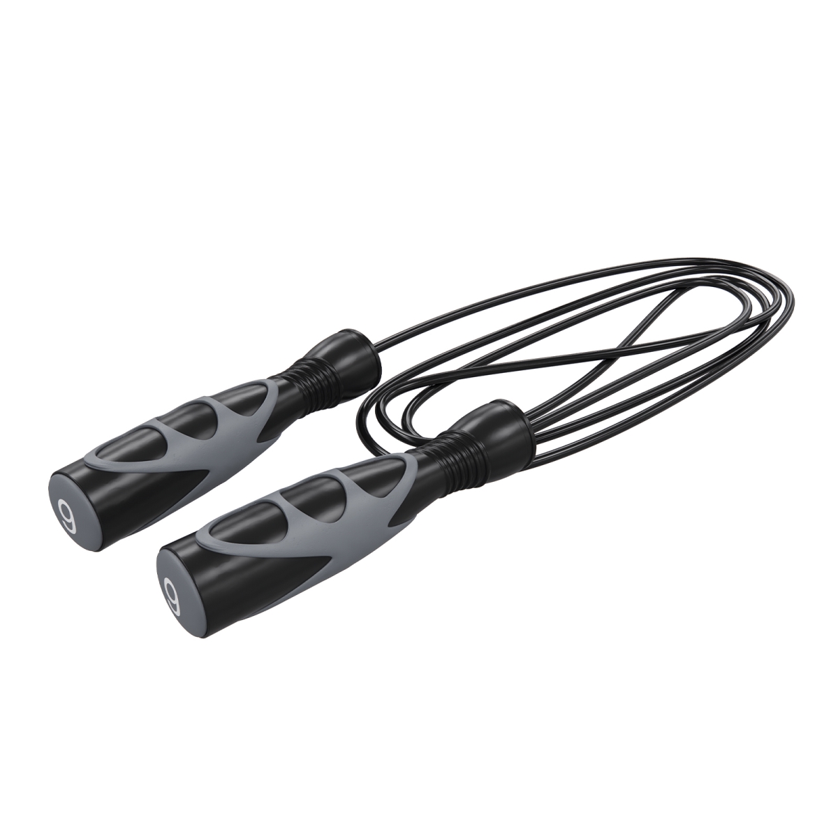 Power Systems 35051 Elite Jump Rope - 9 ft. - Black