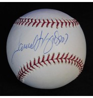 61670 MLB Signed Jackson Samuel L. Major League Baseball in Blue Ink