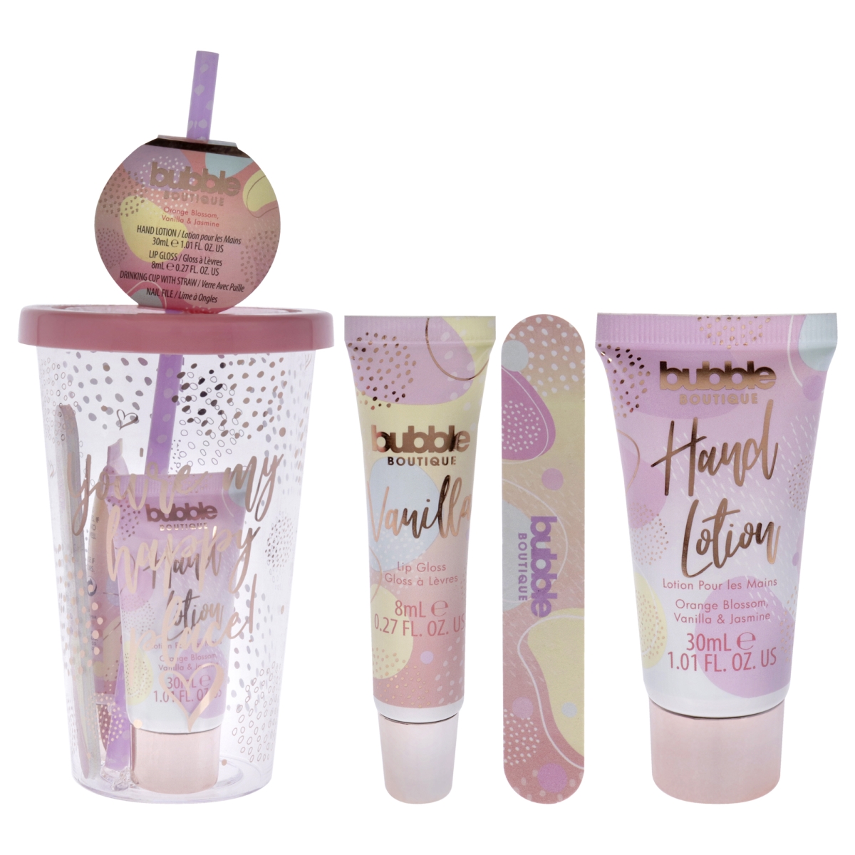 I0123344 Bubble Boutique Travel Cup Eco Pack Gift Set - 4 Piece