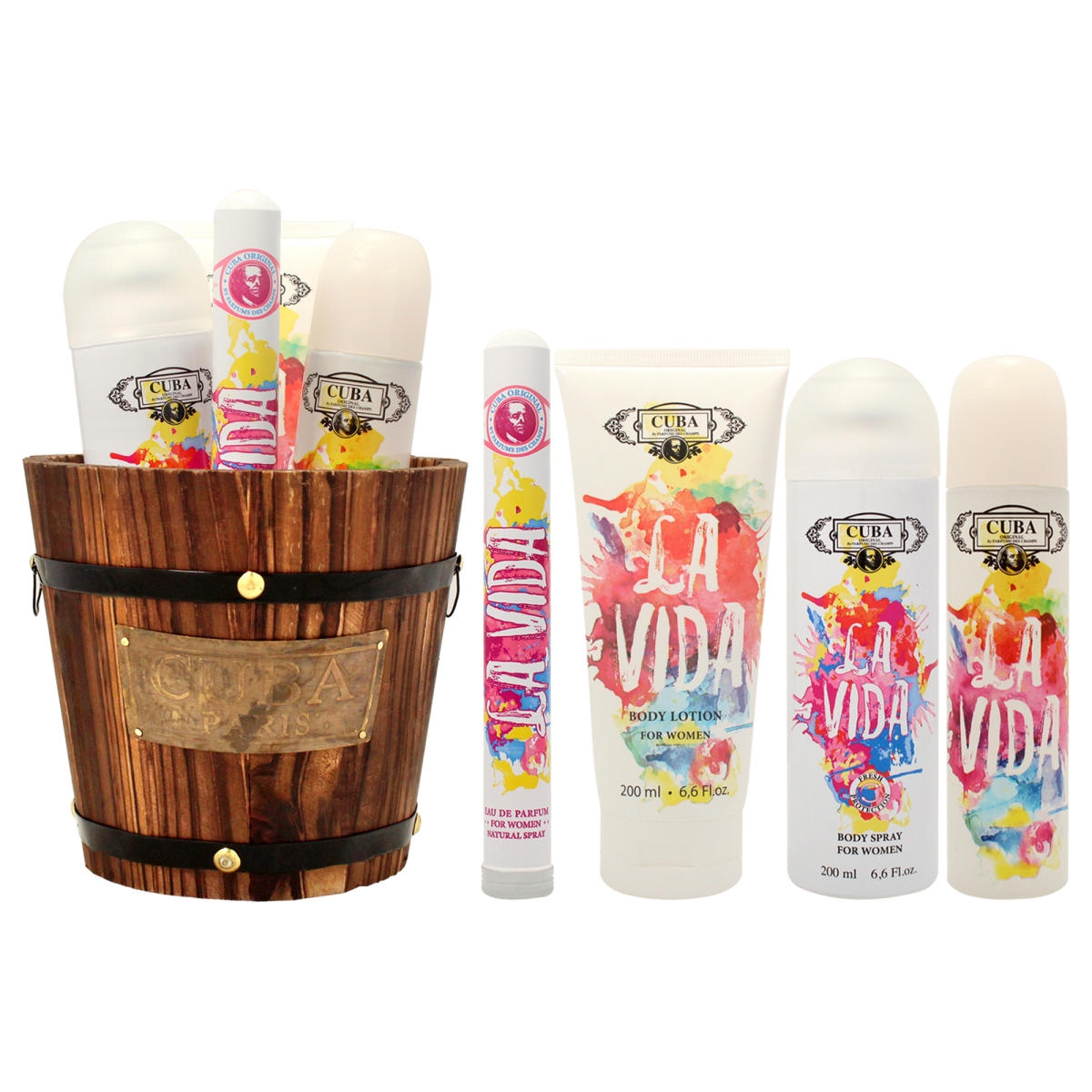 I0149368  La Vida Gift Set for Women - 4 Piece