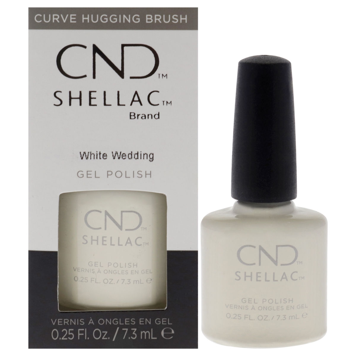 I0124472 0.25 oz Shellac Nail Polish - White Wedding