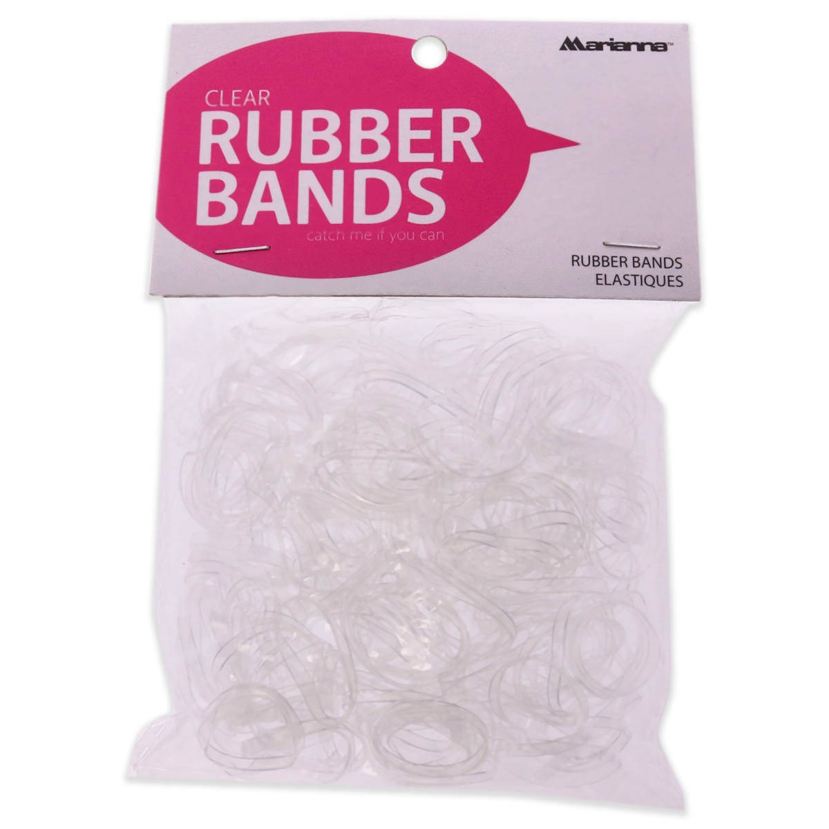 I0124636 Rubber Bands - Clear - 250 Count