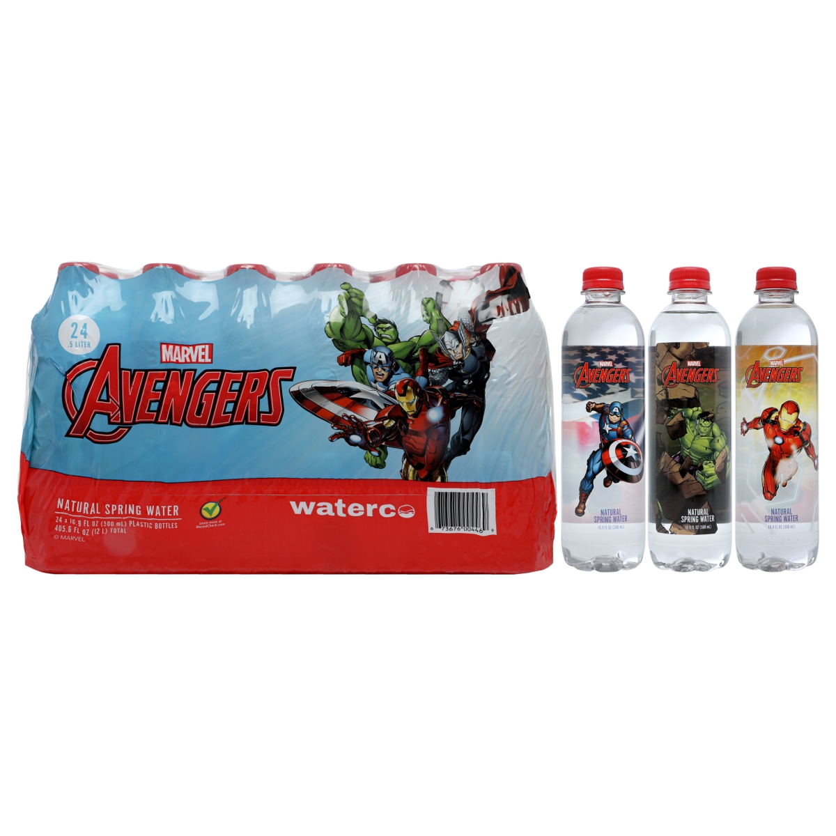 I0144915 24 x 16.9 oz  Pet Water Bottle
