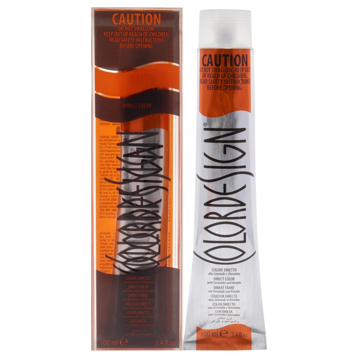 Picture of ColorDesign I0132932 3.4 oz Direct Permanent Hair Color - 1 Black
