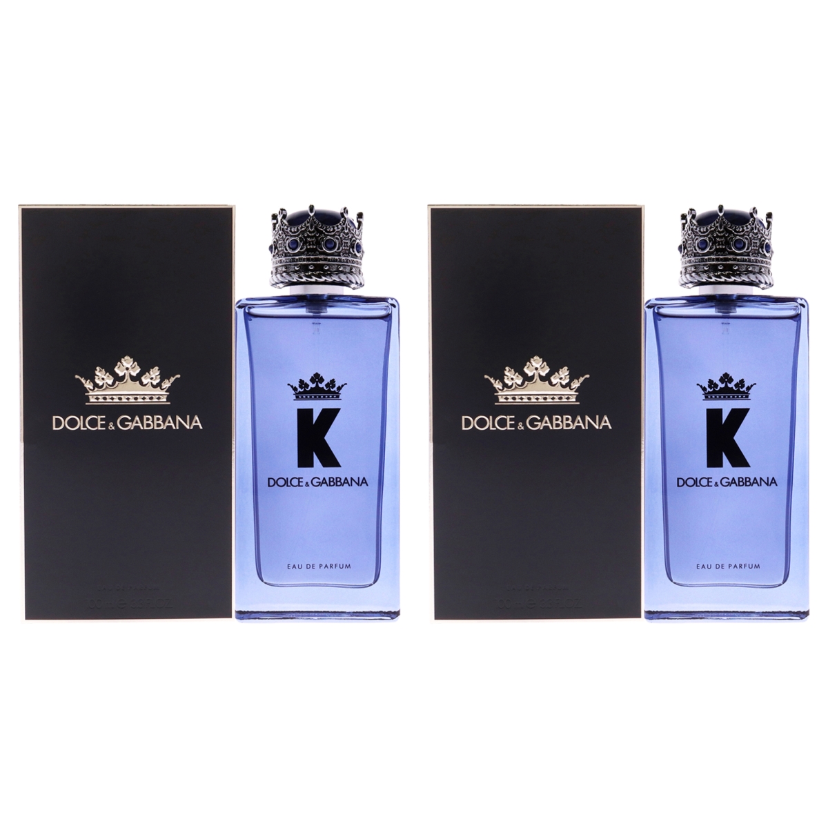 K0003576 3.3 oz  K EDP Spray for Men - Pack of 2