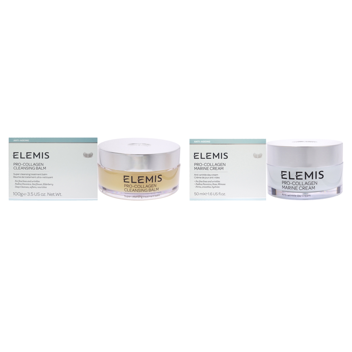 K0004972 Pro-Collagen Marine Cream & Cleansing Balm Kit - 2 Piece