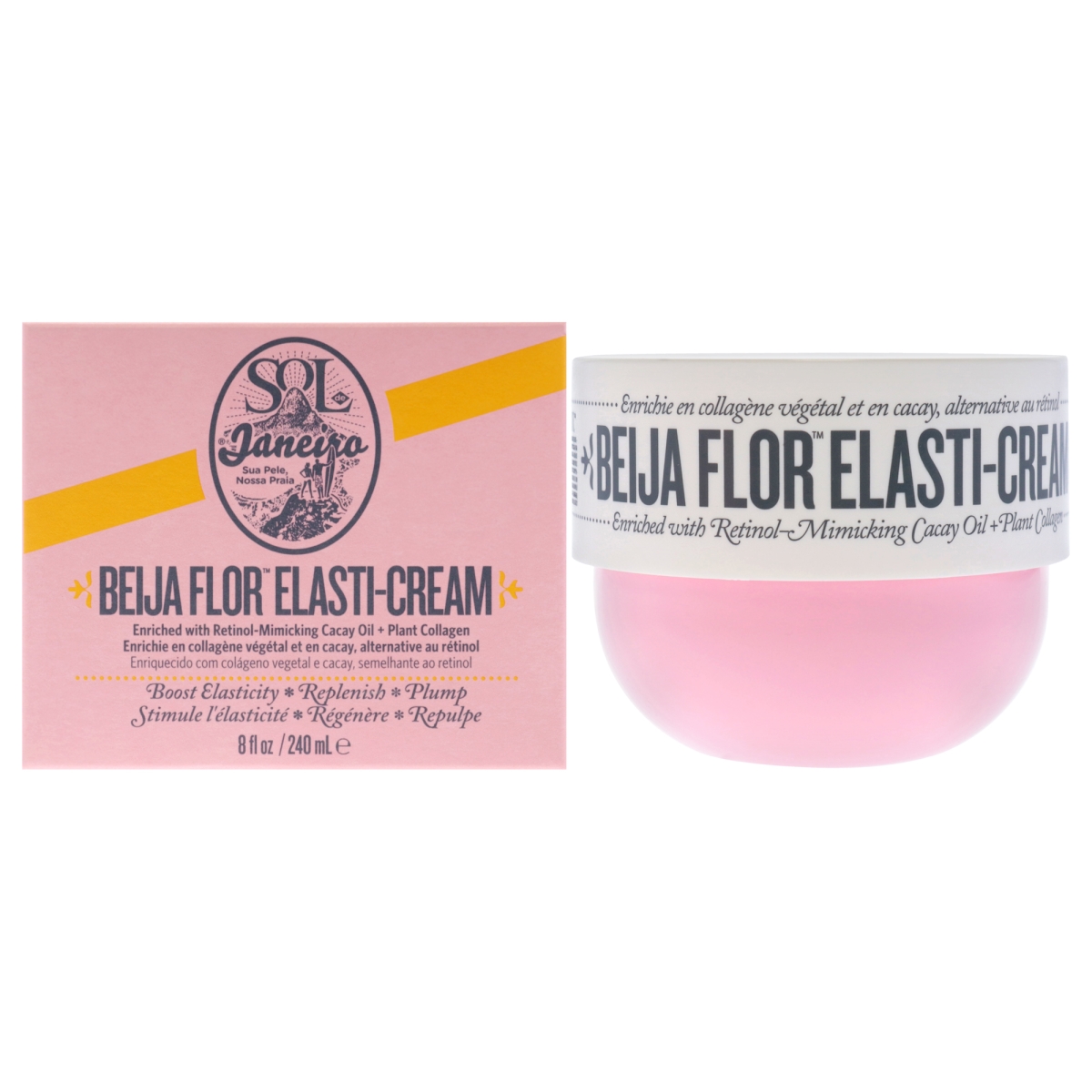 I0132434 8 oz Beija Flor Elasti-Cream