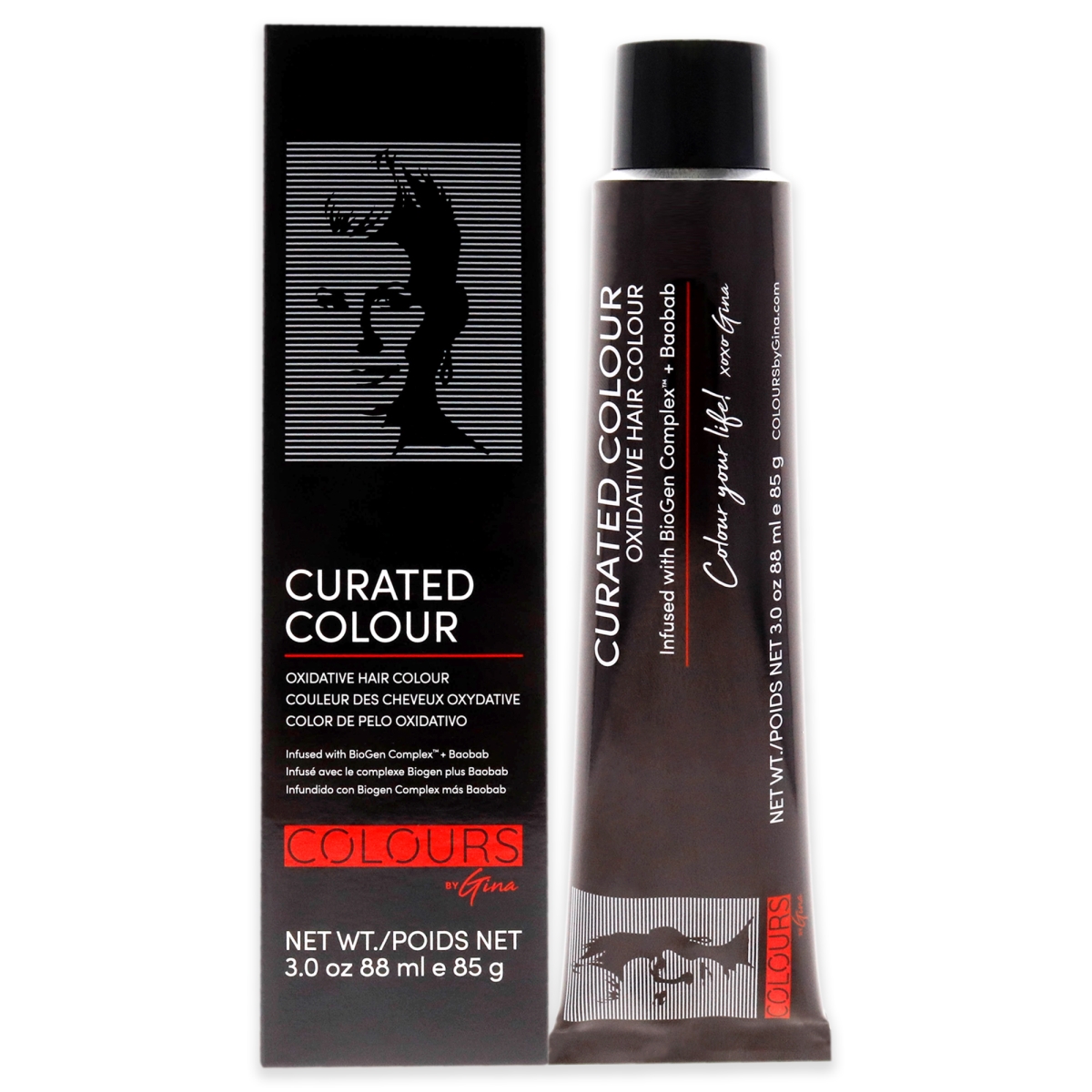 Picture of Colours by Gina I0122655 3 oz Curated Hair Color - 6.0-6N Dark Natural Blonde