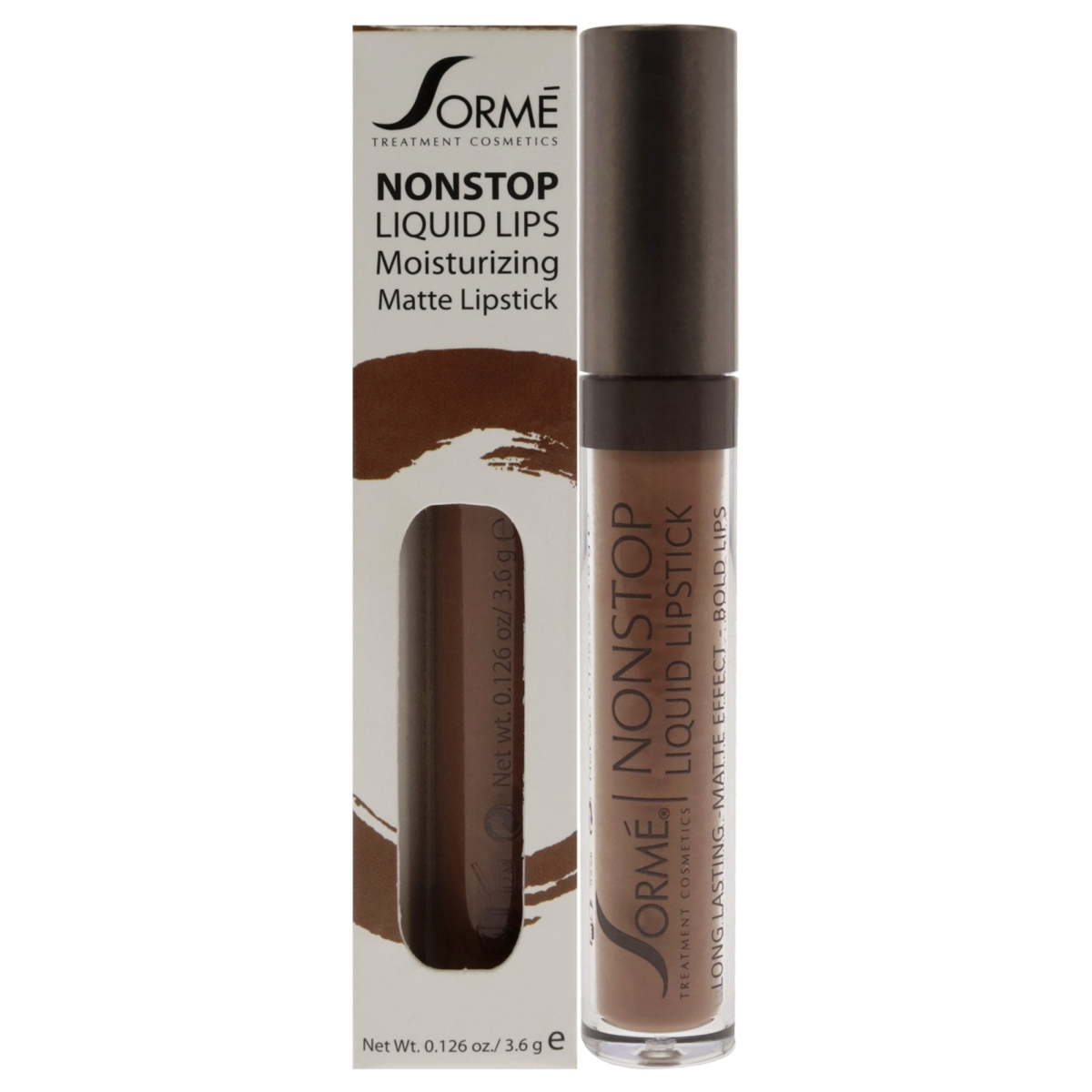 I0125284 0.126 oz Nonstop Moisturizing Matte Liquid Lipstick - 271 Ribbon