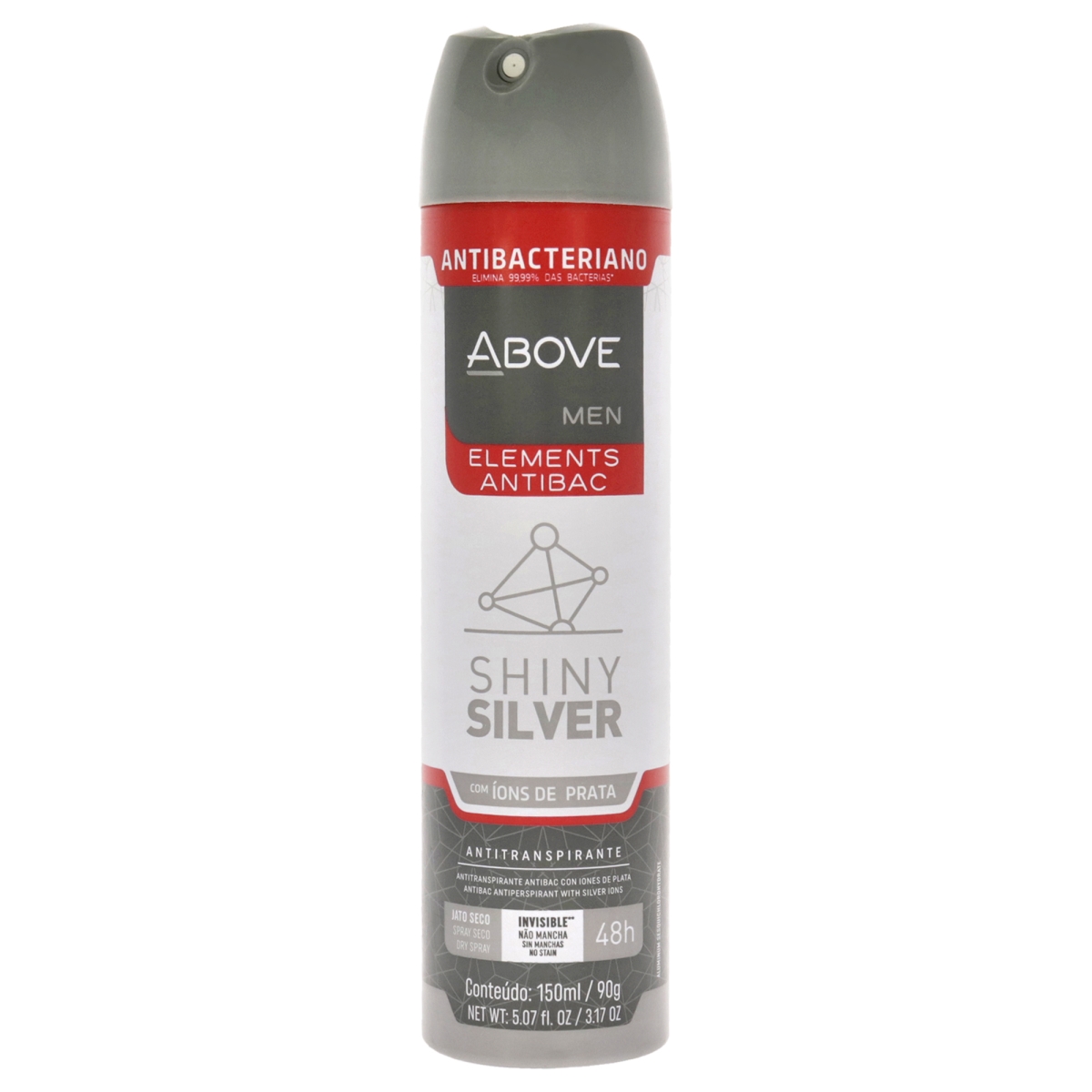 Picture of Above I0134933 3.17 oz 48 Hours Elements Antibac Antiperspirant Deodorant - Shine Silver