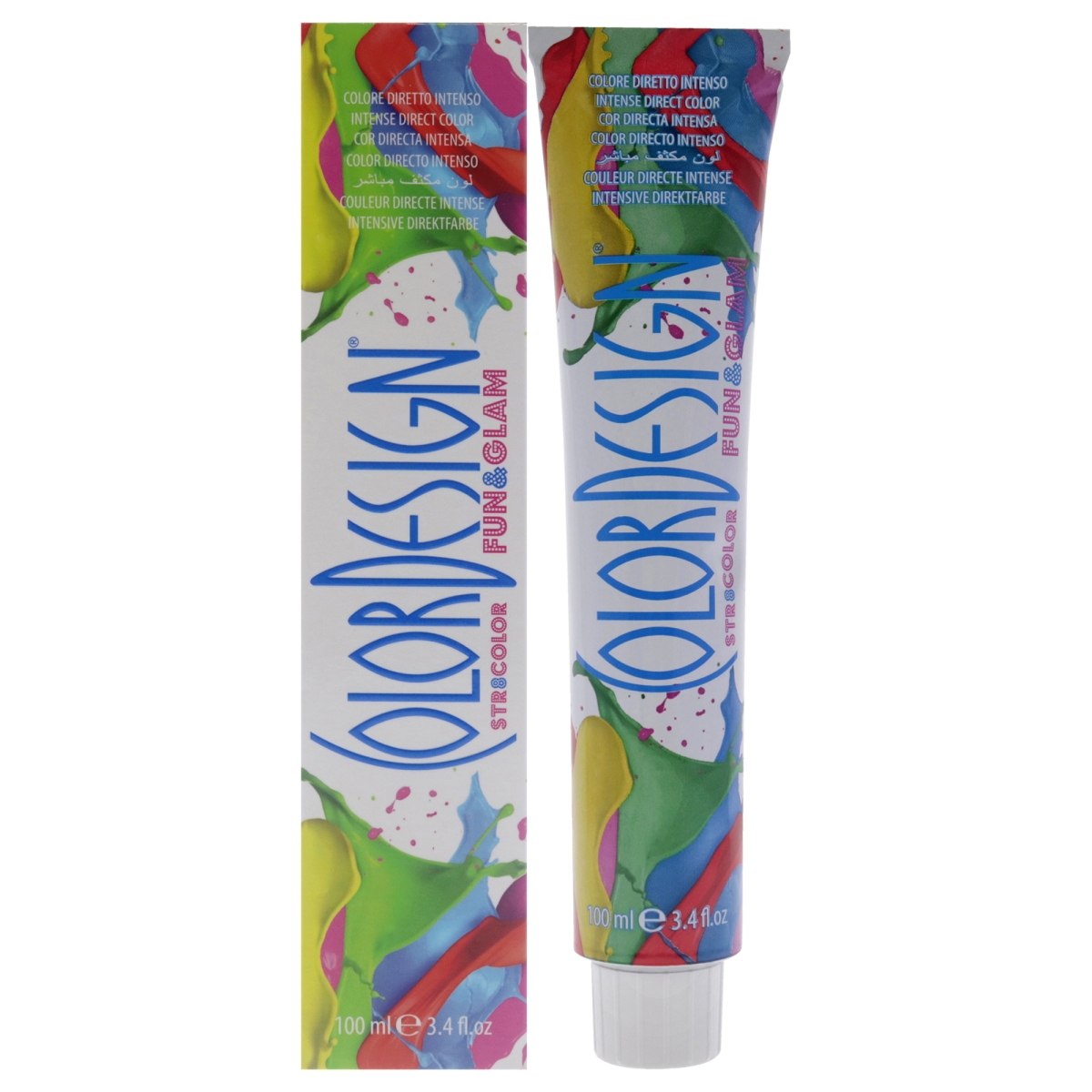 Picture of ColorDesign I0132918 3.4 oz Fun & Glam Demi-Permanent Hair Color - Carribean Turquoise