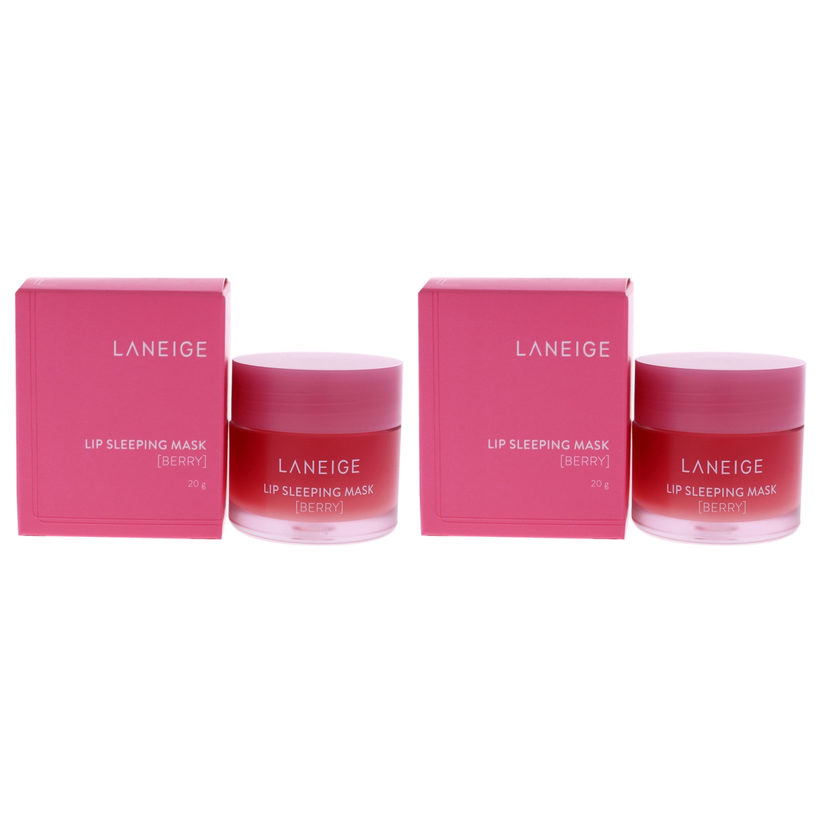 K0005347 0.7 oz Lip Sleeping Mask - Berry - Pack of 2
