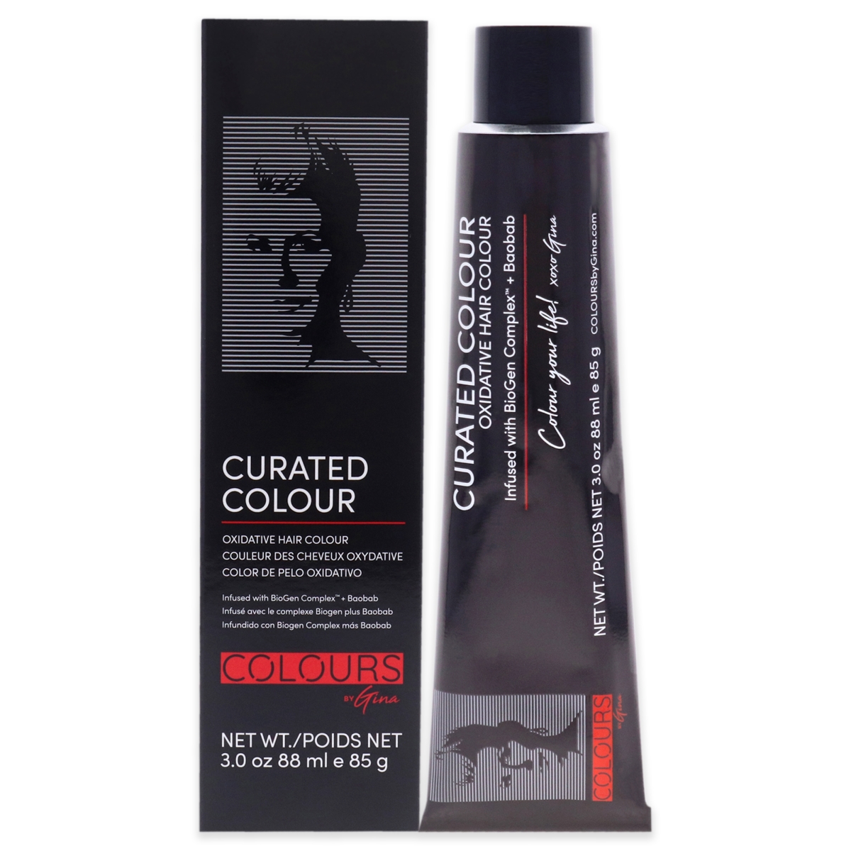 Picture of Colours by Gina I0122639 3 oz Curated Hair Color - 3.0-3N Dark Natural Brown