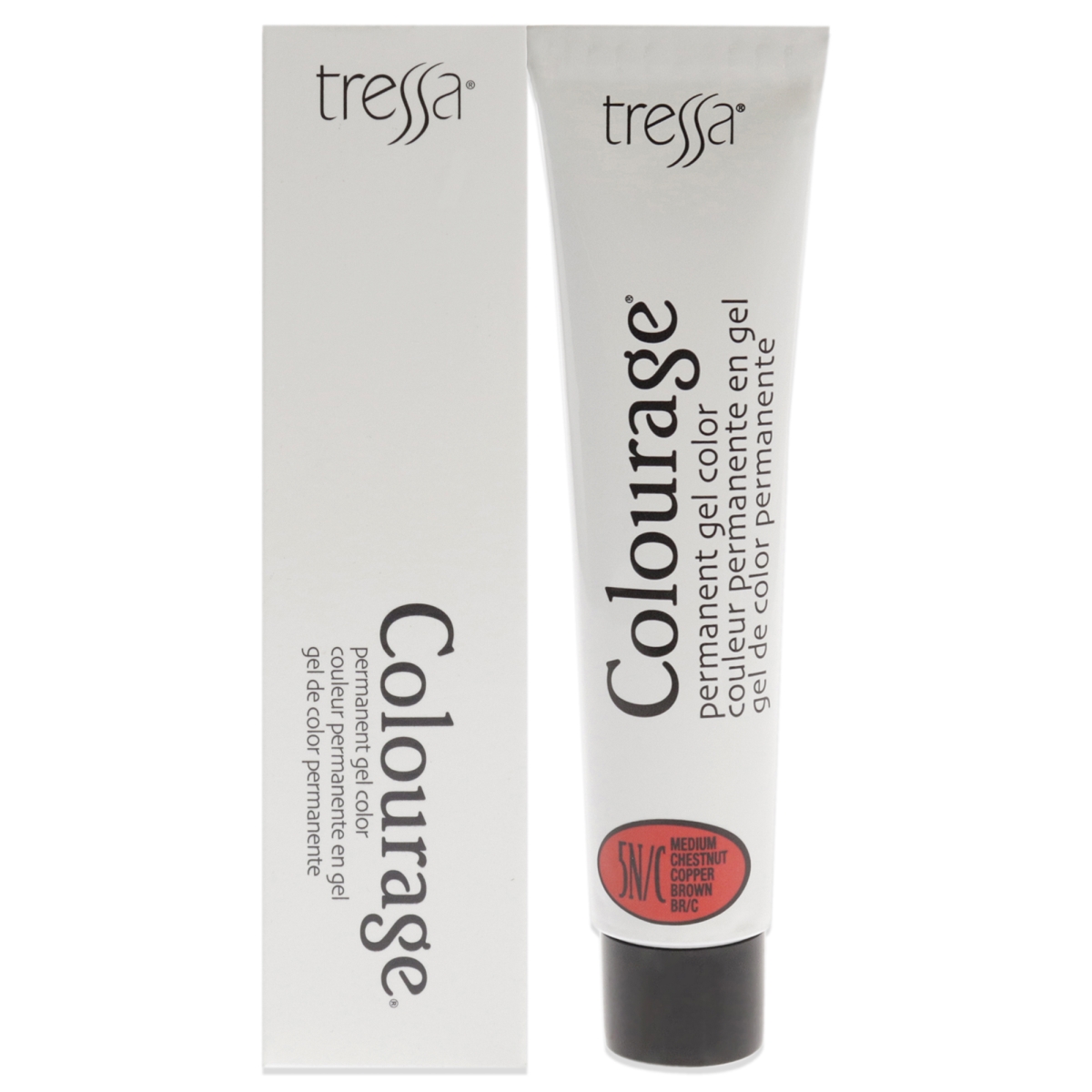 I0128767 2 oz Colorage Permanent Gel Hair Color - 5NC Medium Chestnut Copper Brown