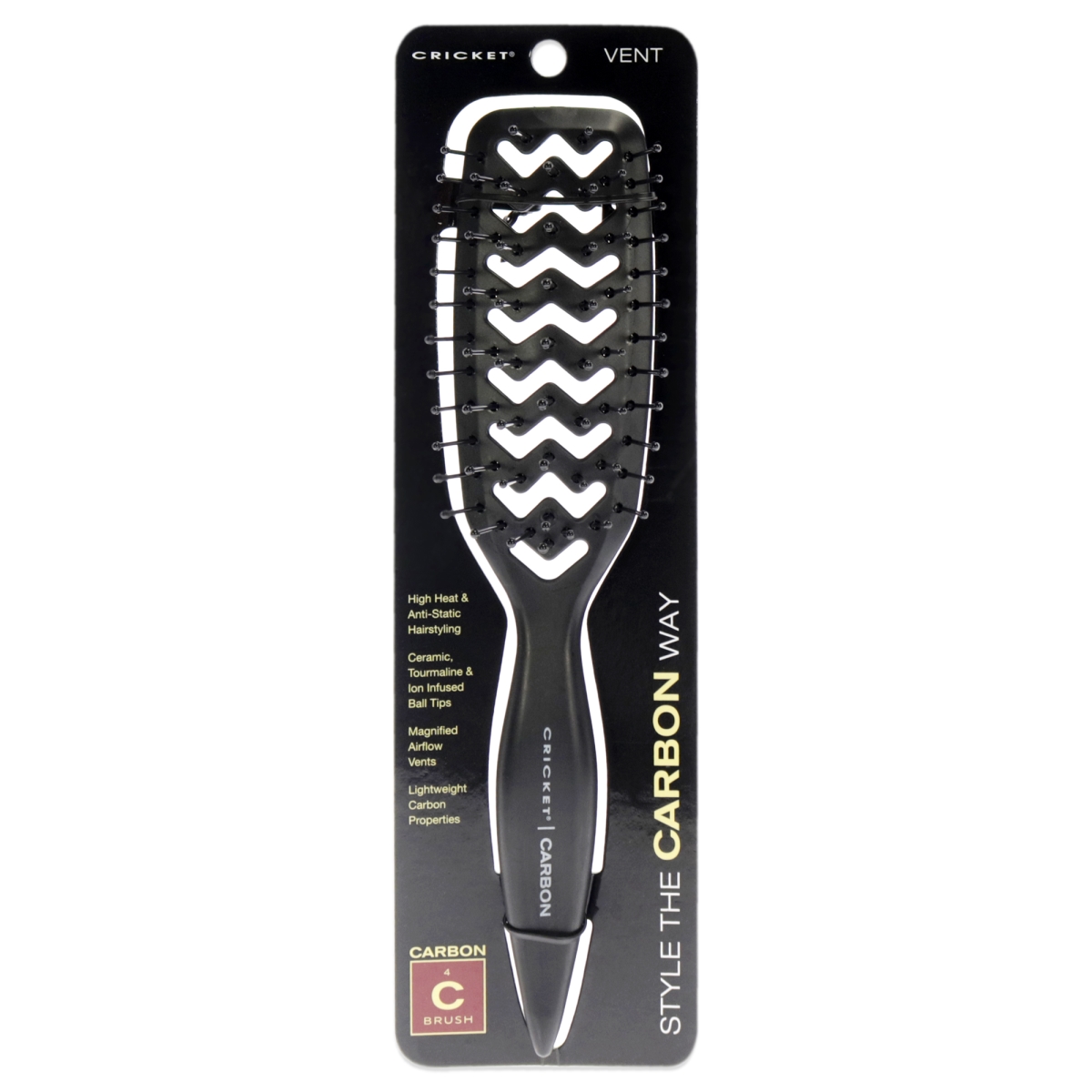 Cricket I0127593 Carbon Vent Hair Brush