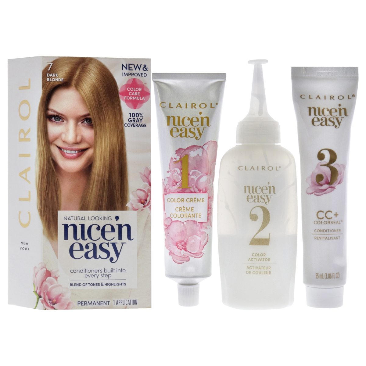 Picture of Clairol I0129350 1 oz Nice N Easy Permanent Hair Color - 7 Dark Blonde
