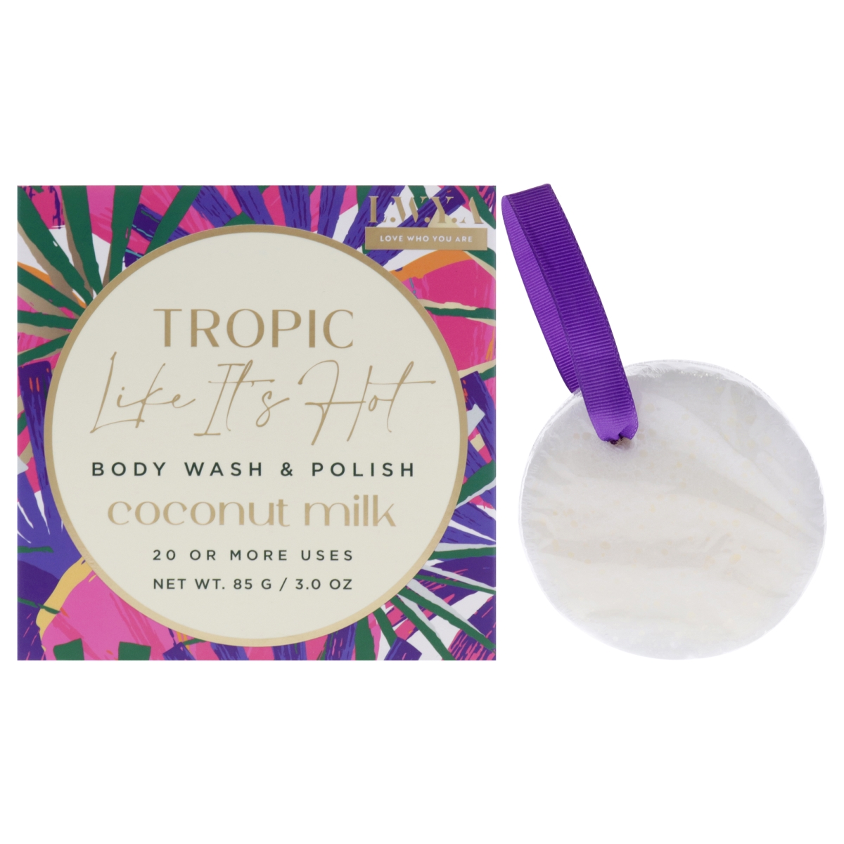 I0146469 3 oz Body Wash & Polish - Coconut Milk