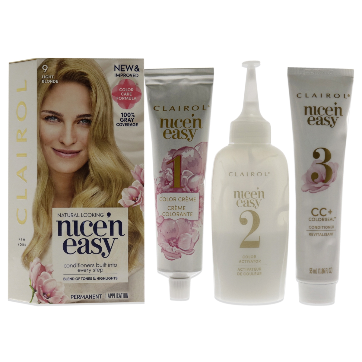 Picture of Clairol I0129619 1 oz Nice N Easy Permanent Hair Color - 9 Light Blonde