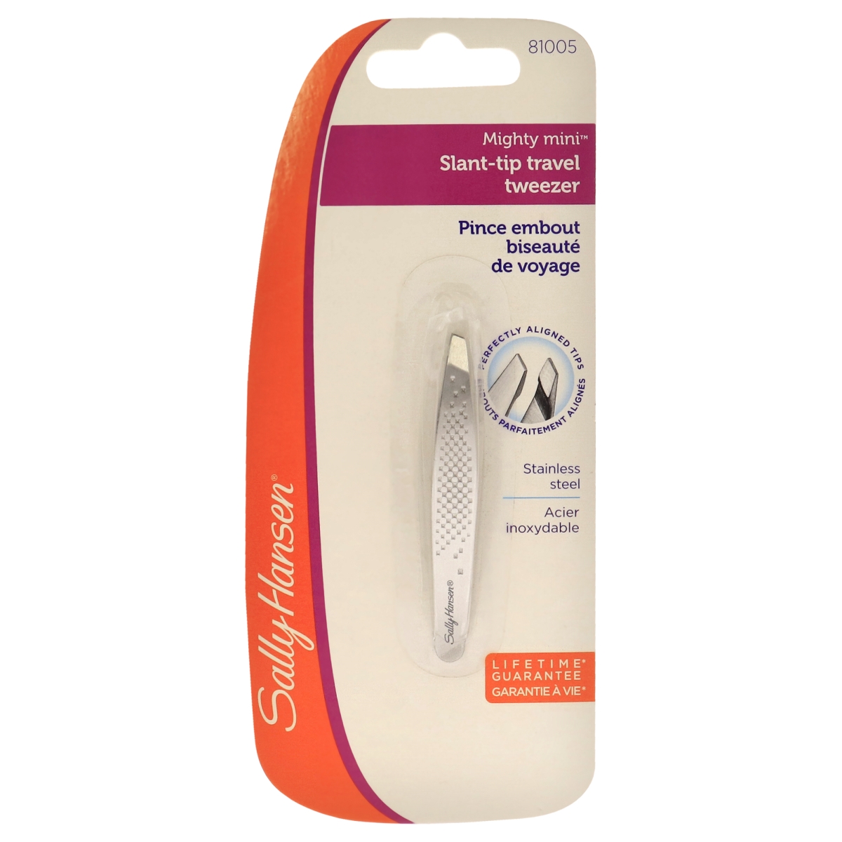 I0135796 Slant-Tip Travel Tweezer - 81005