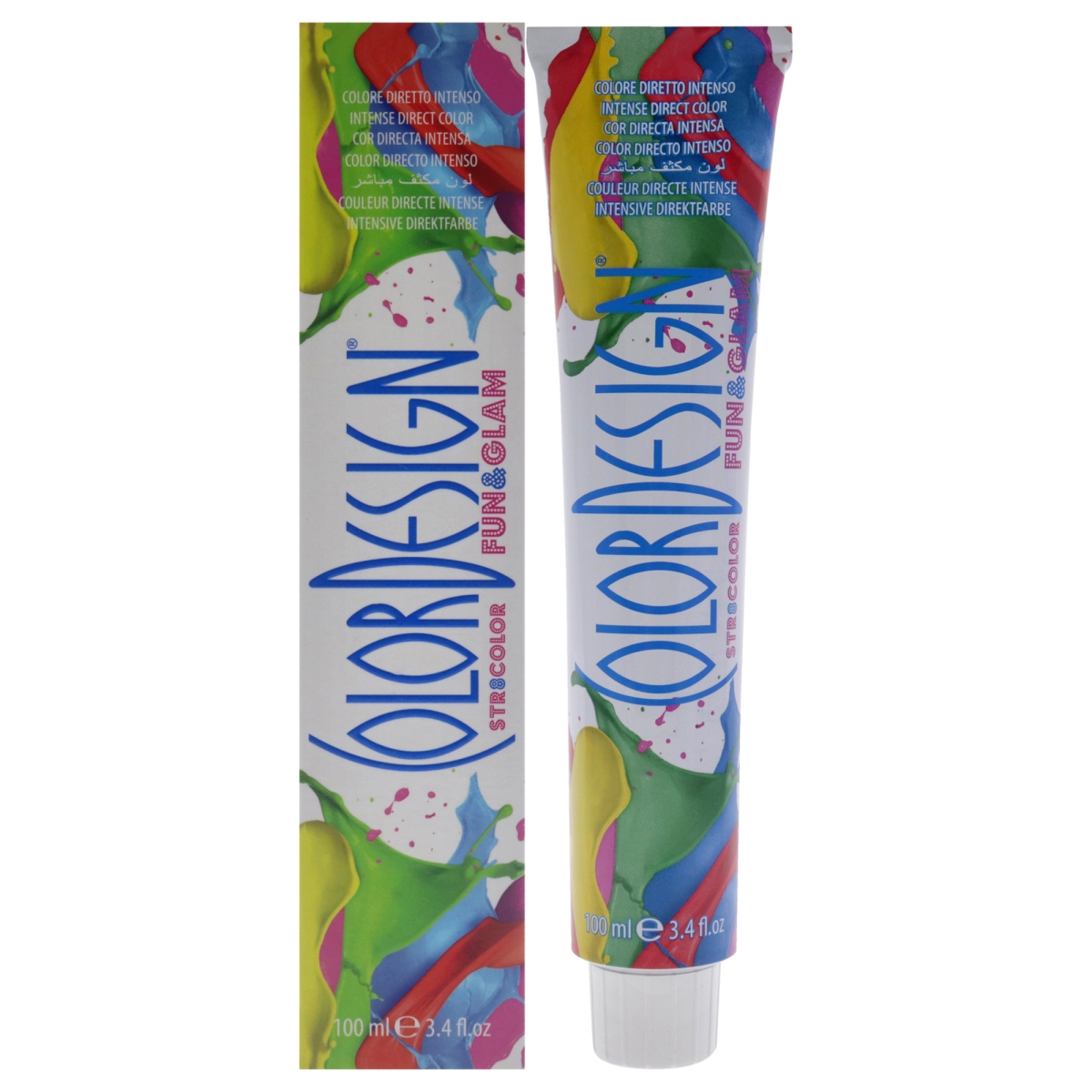 Picture of ColorDesign I0132914 3.4 oz Fun & Glam Demi-Permanent Hair Color - Extreme Red