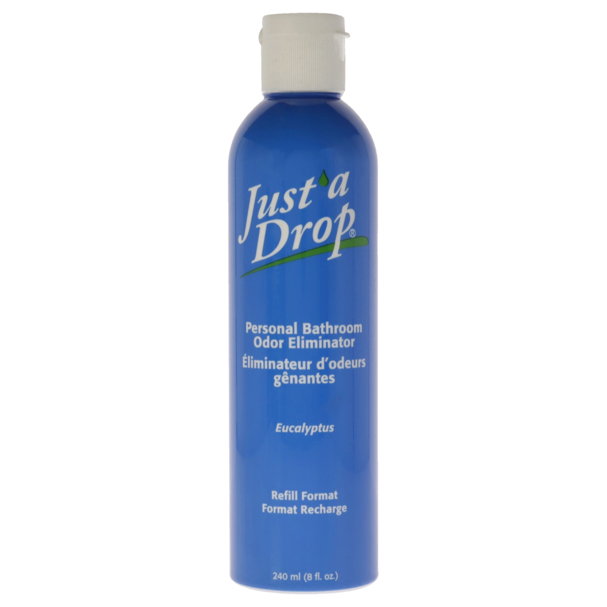 I0135325 8 oz Just a Drop Odor Eliminator Drops Refill - Eucalyptus