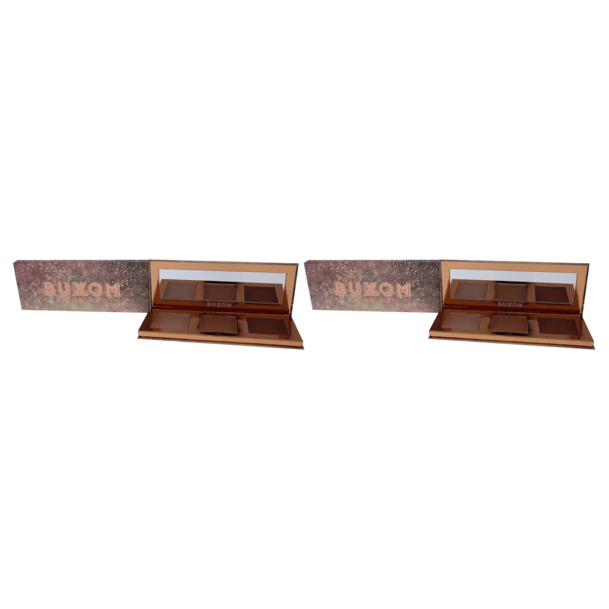 K0004086 0.48 oz Divine Goddess Luminizing Highlighter Palette - Pack of 2