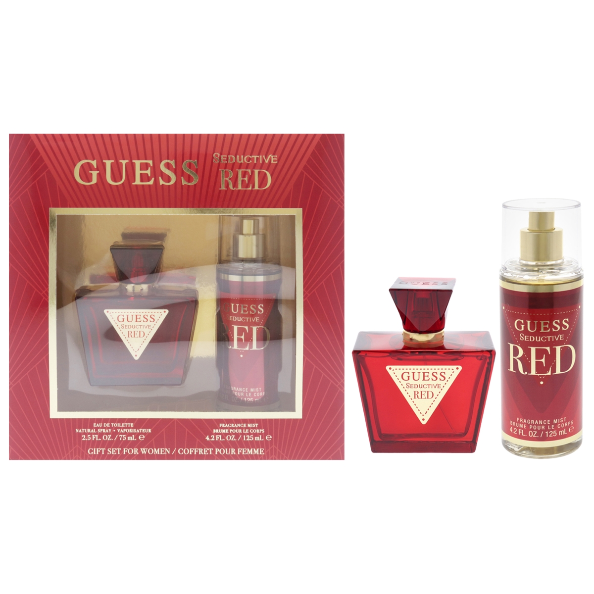 I0150163  Seductive Red Gift Set for Women - 2 Piece