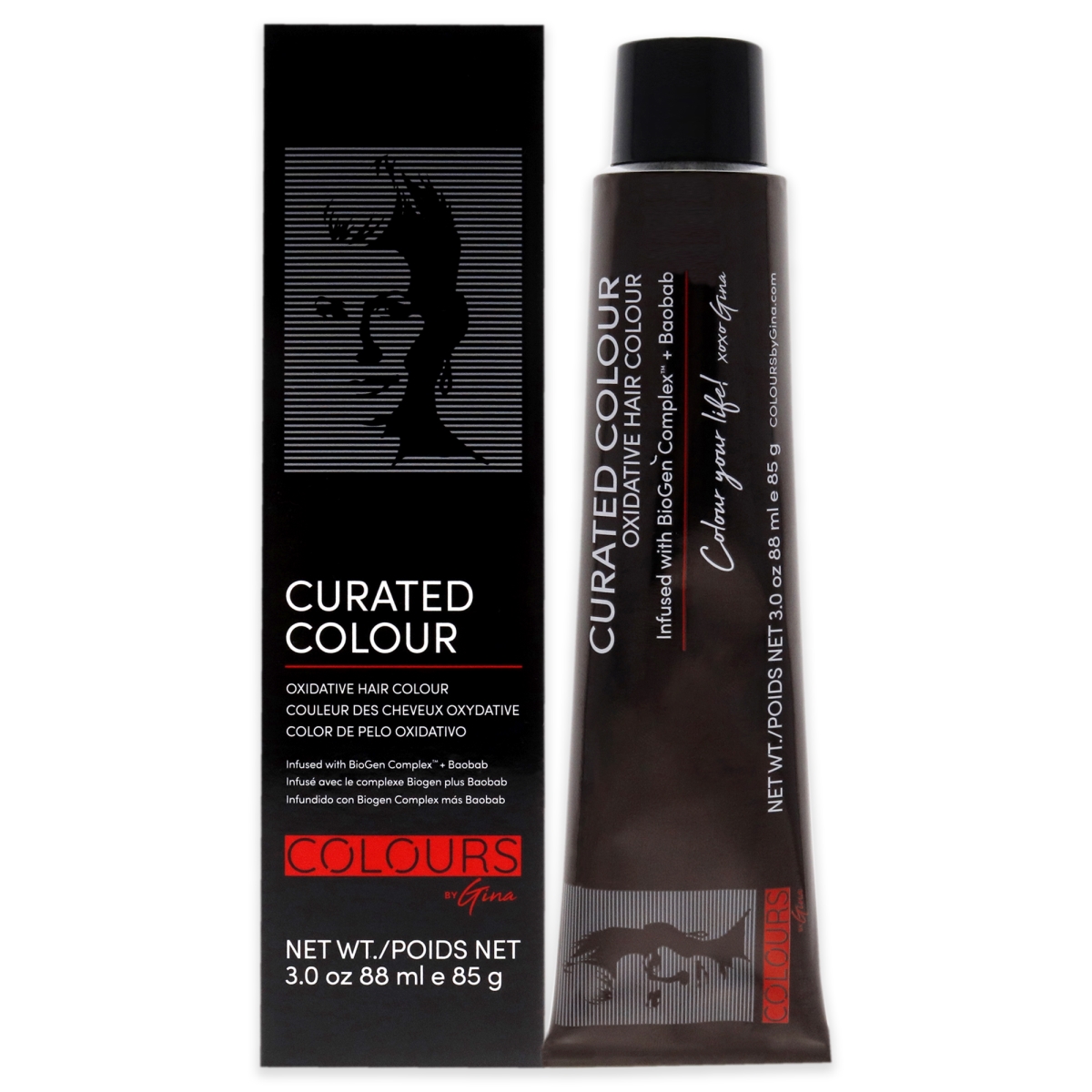 Picture of Colours by Gina I0122630 3 oz Curated Hair Color - 0.1 Cool Blue Toner