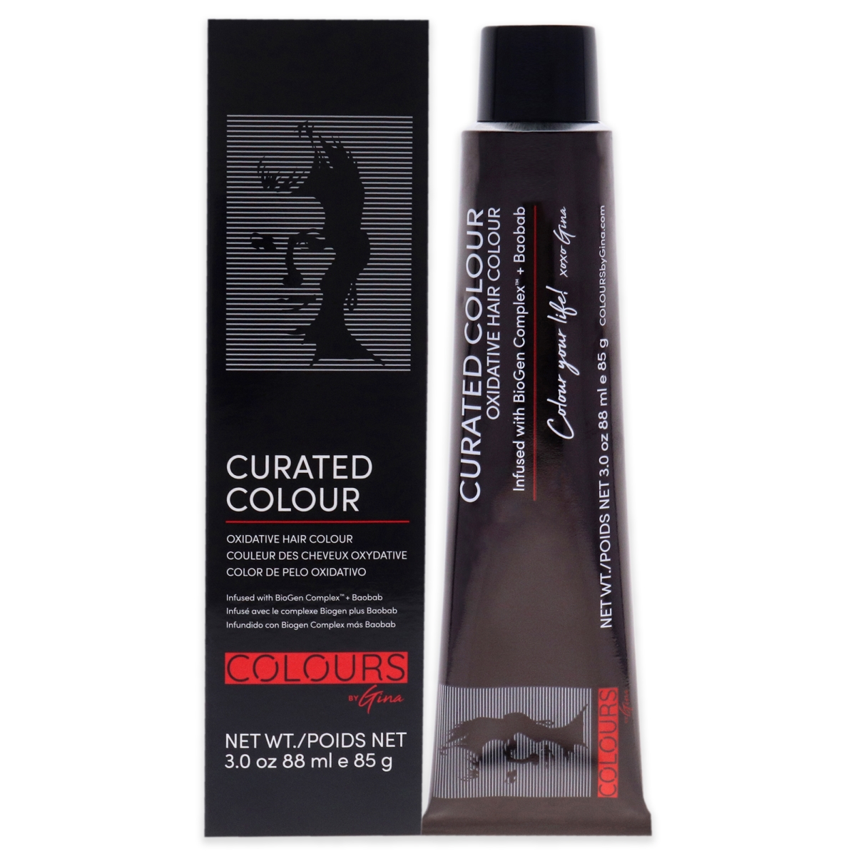 Picture of Colours by Gina I0122661 3 oz Curated Hair Color - 6.43-6CG Dark Coppery Golden Blonde