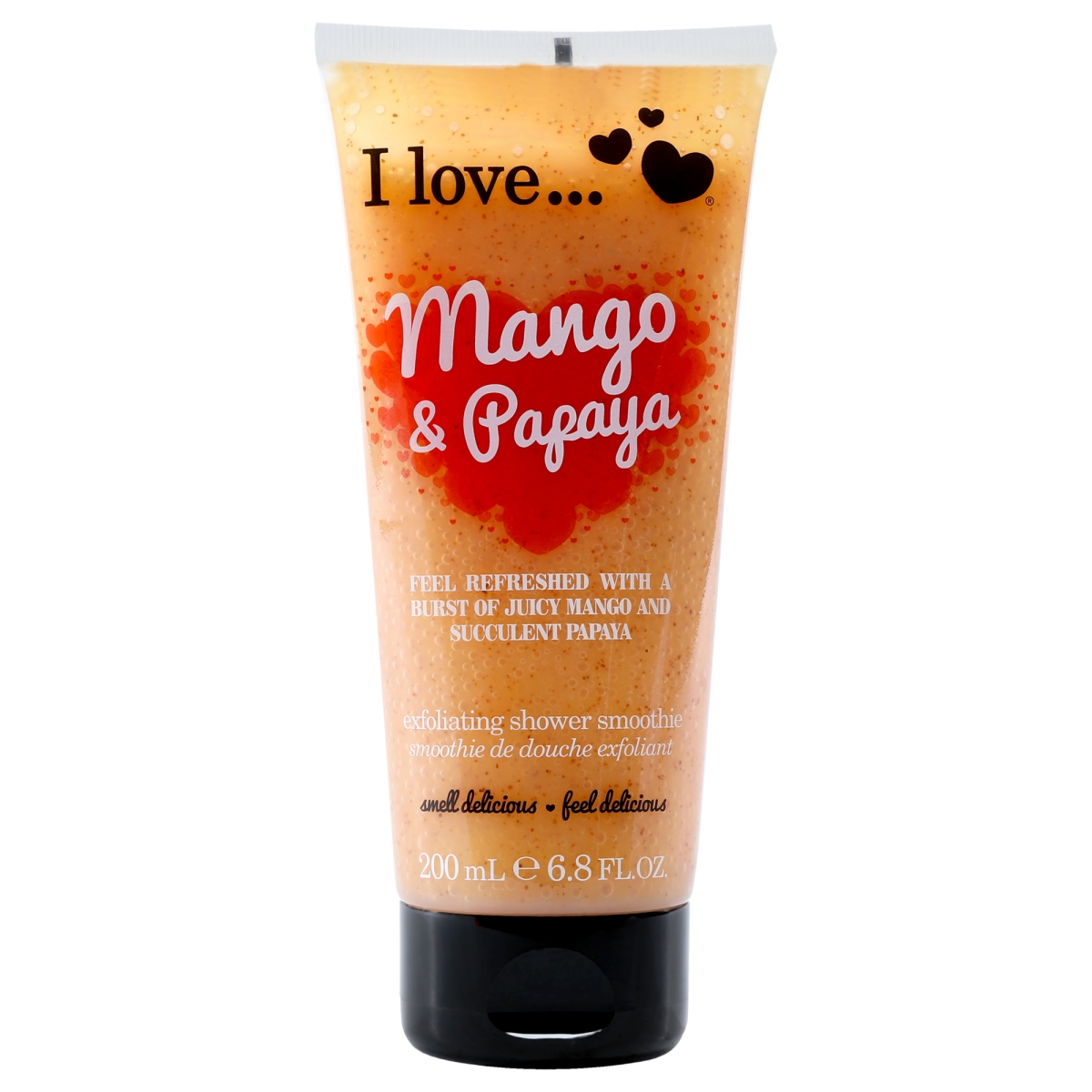 Picture of I Love Cosmetics I0145846 6.8 oz Exfoliating Shower Smoothie - Mango & Papaya