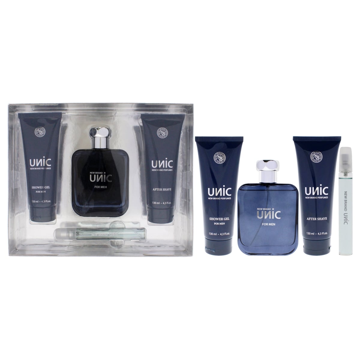 Brand I0139842 Unic Gift Set for Men - 4 Piece