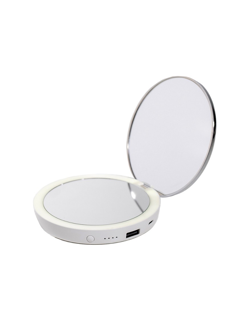I0149133 StylPro Flip N Charge Power Bank Compact LED Mirror