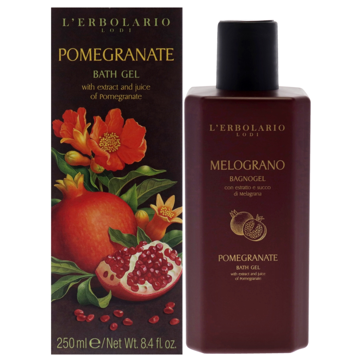 I0140282 8.4 oz Bath Gel - Pomegranate