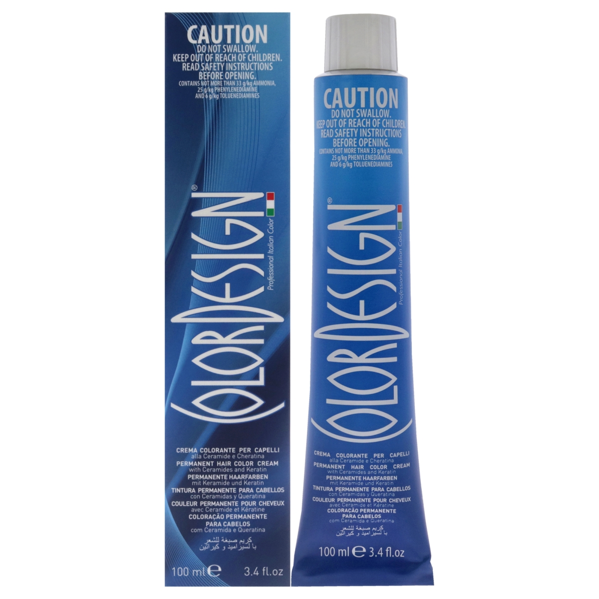 I0132895 6 oz Permanent Hair Color - 5.01 Light Ash Natural Brown