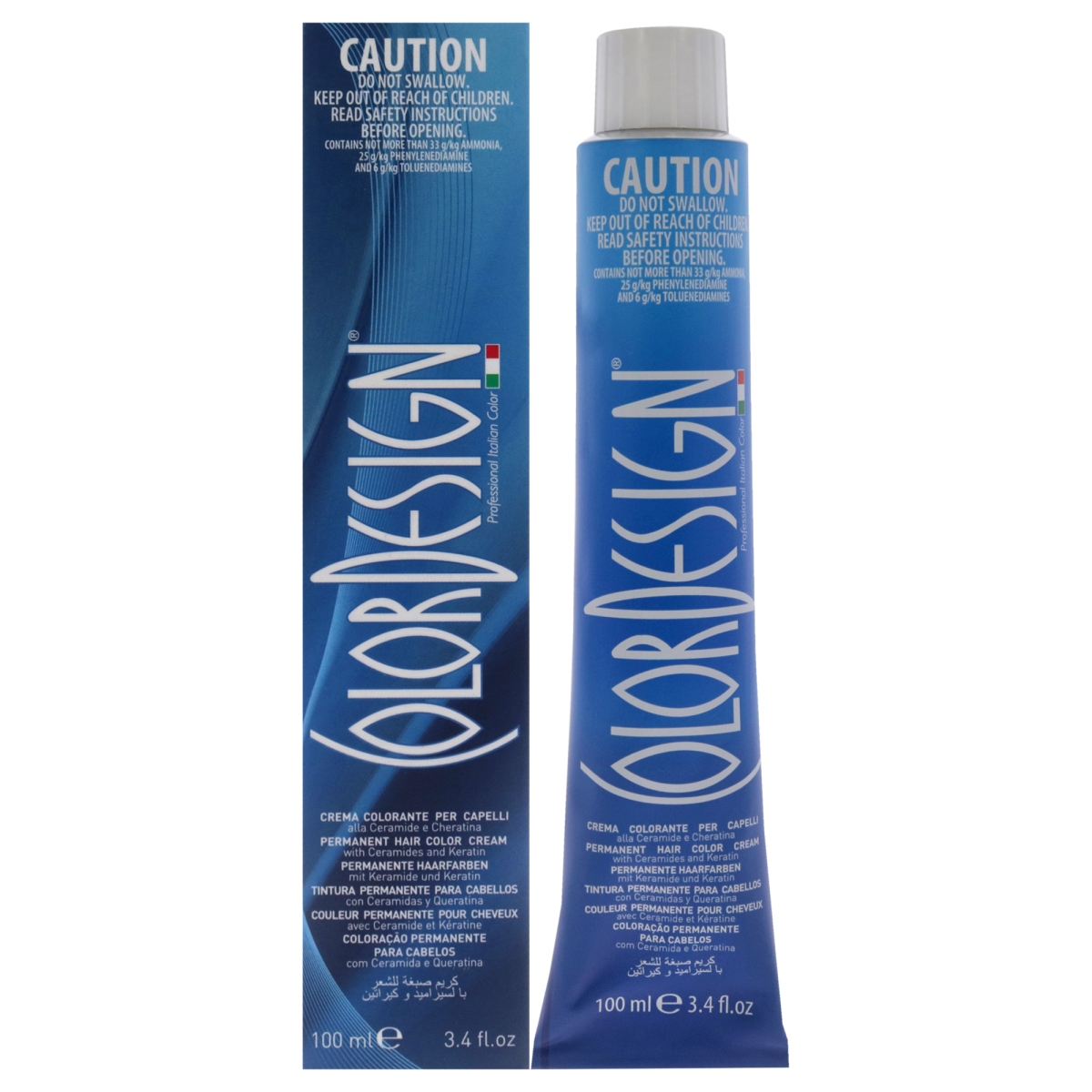Picture of ColorDesign I0132897 3.4 oz Permanent Hair Color - 7.01 Ash Natural Blonde