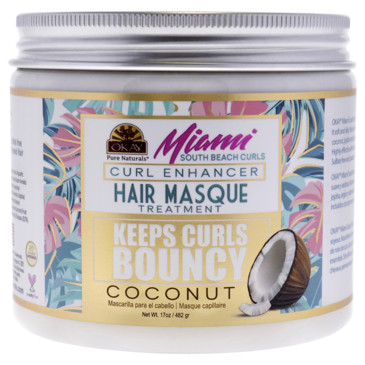 I0141300 17 oz Miami South Beach Curls - Curl Enhancing Masque